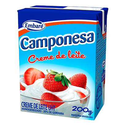 CREME LEITE CAMPONESA EMBARE TP 200G