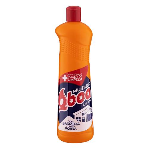 LIMP MULTI USO QBOA 500ML LARANJA