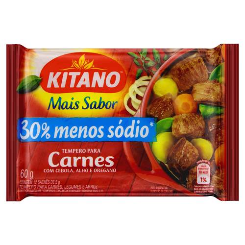 TEMP MAIS SABOR KITANO 60G CARNES