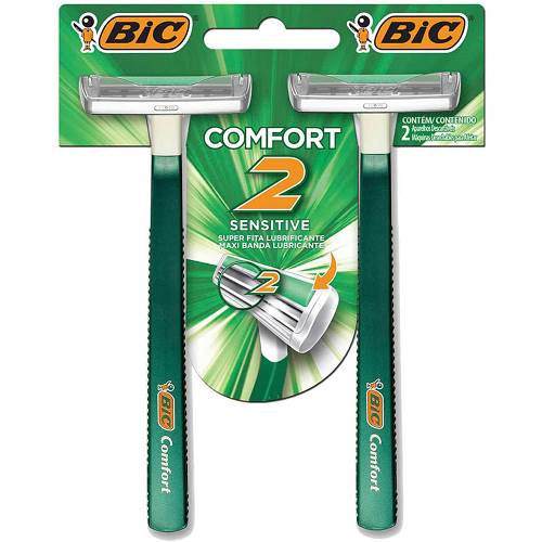 AP BIC CONFORT TWIN 2 LAMINA 2UN VERDE