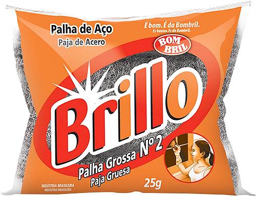 PALHA DE ACO BRILLO N2 25G