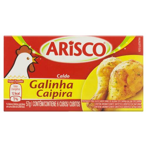 CALDO ARISCO 57G GALINHA CAIPIRA