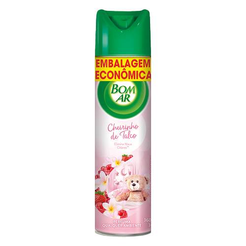 ODORIZ BOM AR 360ML CHEIRINHO DE TALCO