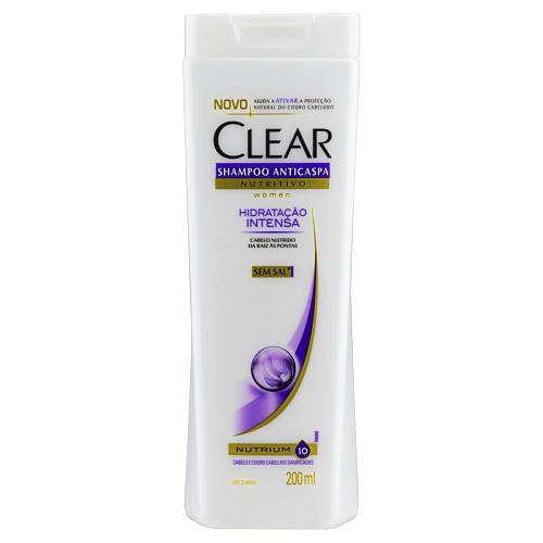 SH CLEAR CASPA FEM 200ML HIDRATACAO INTE