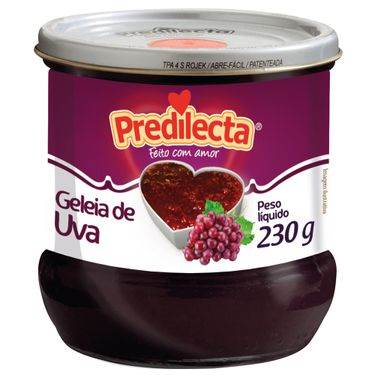 GELEIA PREDILECTA 230G UVA POTE