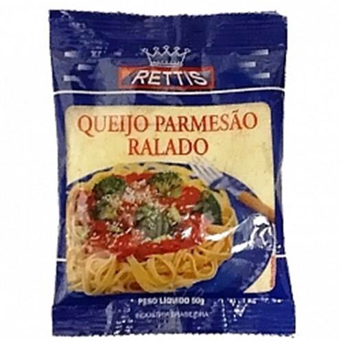 QUEIJO RALADO RETTIS PARMESAO 50G
