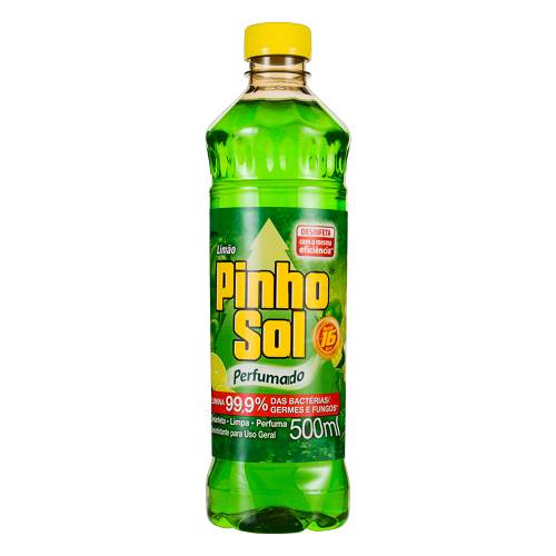 DESINF PINHO SOL 500ML LIMAO