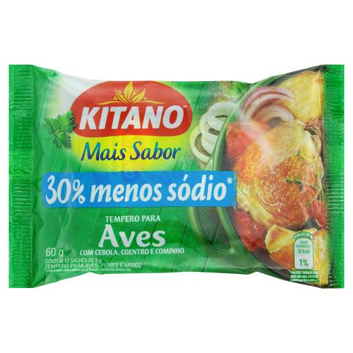 TEMP MAIS SABOR KITANO 60G AVES