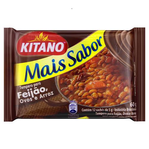 TEMP MAIS SABOR KITANO 60G FEIJAO