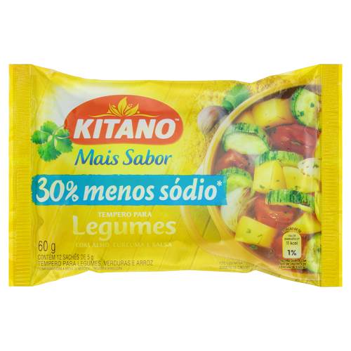 TEMP MAIS SABOR KITANO 60G LEGUMES