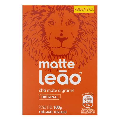 CHA MATTE LEAO NATURAL GRANEL 100G