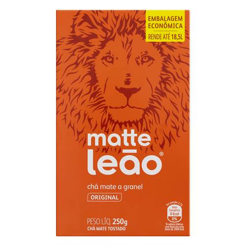 CHA MATTE LEAO NATURAL GRANEL 250G