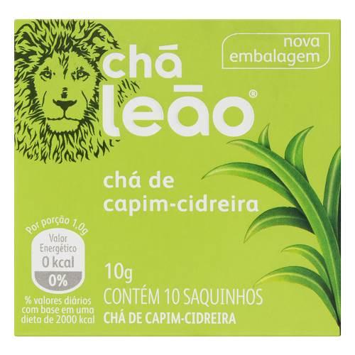 CHA LEAO CIDREIRA 10G 10UN