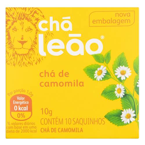 CHA LEAO CAMOMILA 10G 10UN