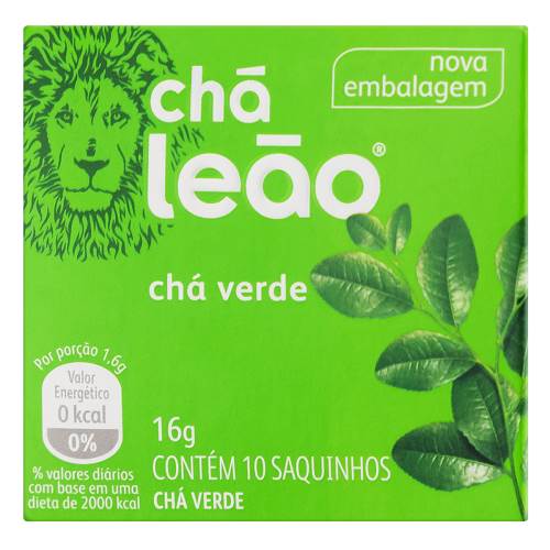 CHA LEAO CHA VERDE 16G 10UN
