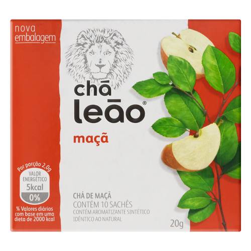 CHA LEAO MACA 20G 10UN