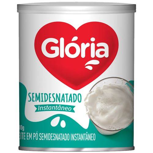 LEITE PO GLORIA 300G SEMIDESN INST LT