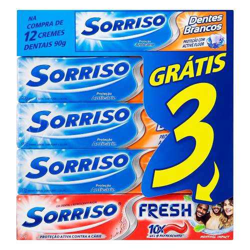 CD SORRISO 90G DENTES BRANCOS 123UN GT