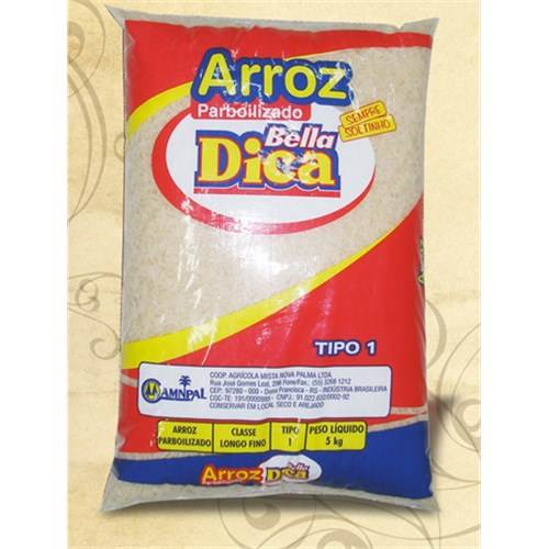 ARROZ BELLA DICA PARBOLIZADO TP1 5KG