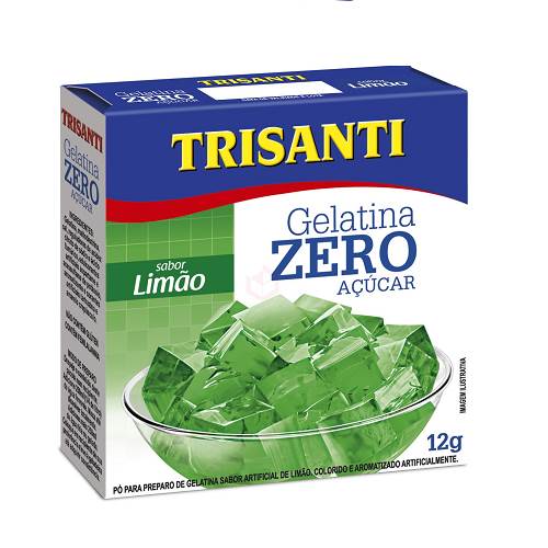 GELATINA TRISANTI 12G ZERO LIMAO 