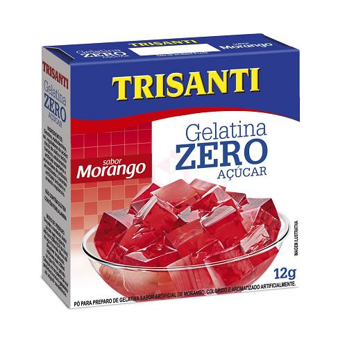 GELATINA TRISANTI 12G ZERO MORANGO 