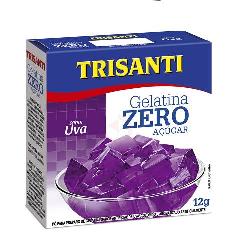 GELATINA TRISANTI 12G ZERO UVA 