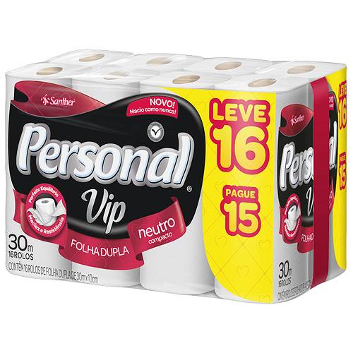 PAPEL HIG FD PERSONAL VIP NT 30M L16P15