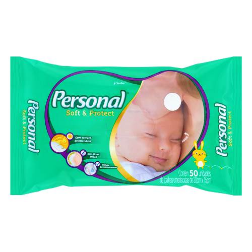 TOALHA UMED PERSONAL SOFT E PROT 50UN