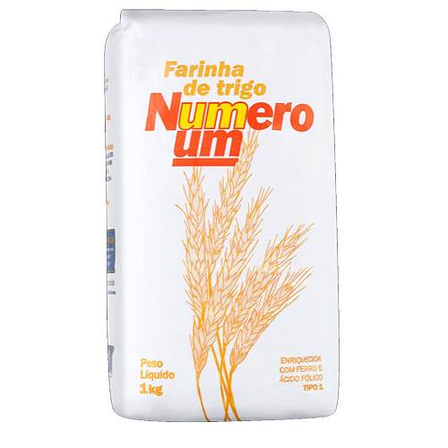 FARINHA TRIGO NUMERO 1 PAPEL 1KG