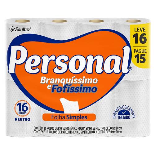 PAPEL HIG FS PERSONAL 30M L16P15UN NT