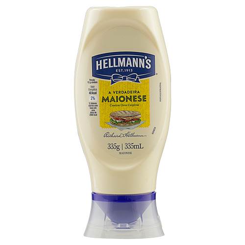 MAIONESE HELLMANNS SQZER 335G