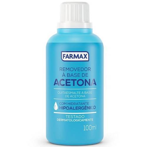 ACETONA FARMAX 100ML REMOVEDOR