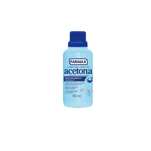 ACETONA FARMAX 80ML REMOVEDOR