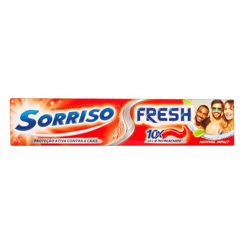 CD SORRISO GEL 90G FRESH MENTHOL