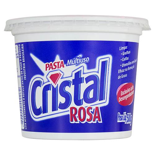 SABAO CRISTAL PASTA ROSA 500G