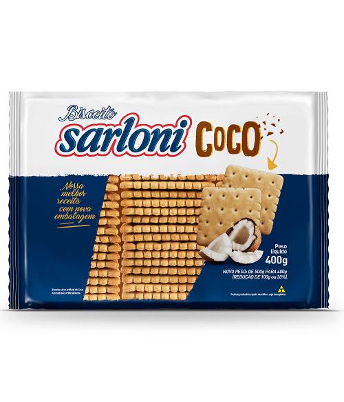 BISC SARLONI 400G COCO 