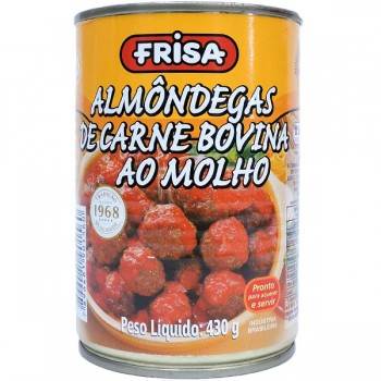 ALMONDEGA FRISA AO MOLHO 430G