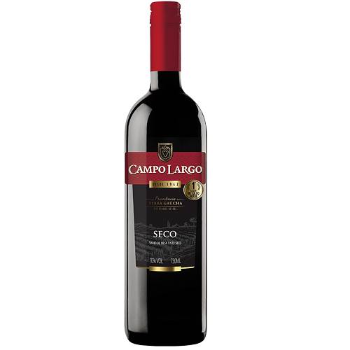 BEB VINHO CAMPO LARGO 750ML TINTO SECO 