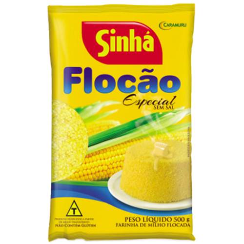 FLOCOS PRE COZIDO FLOCAO SINHA 500G