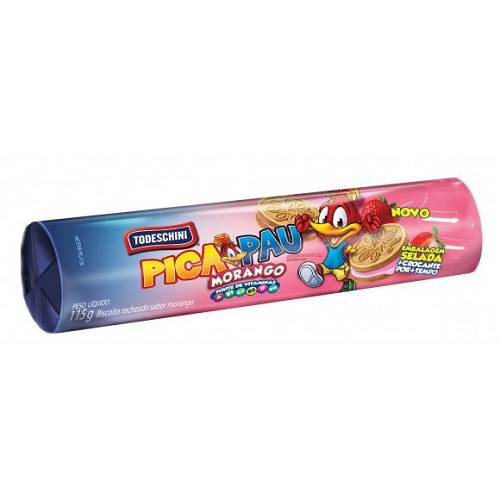 BISC RECH TODESCHINI 115G MORANGO