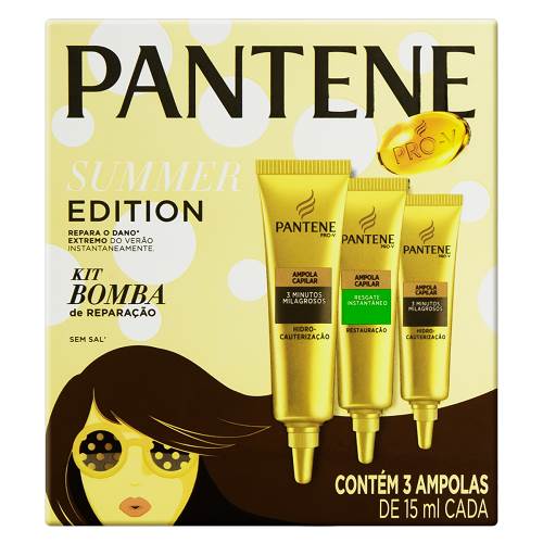 AMPOLA PANTENE BOMBA REPARACAO 3X15ML