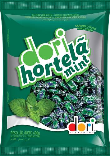 BOMB BALA DURA DORI HORTELA MINT 600G