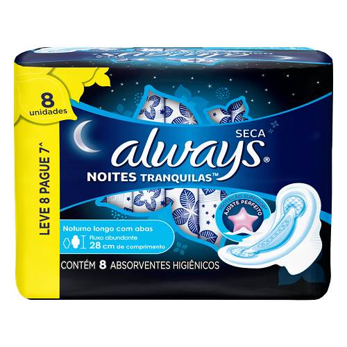 ABS ALWAYS NOITE CABAS SECA L8P7UN
