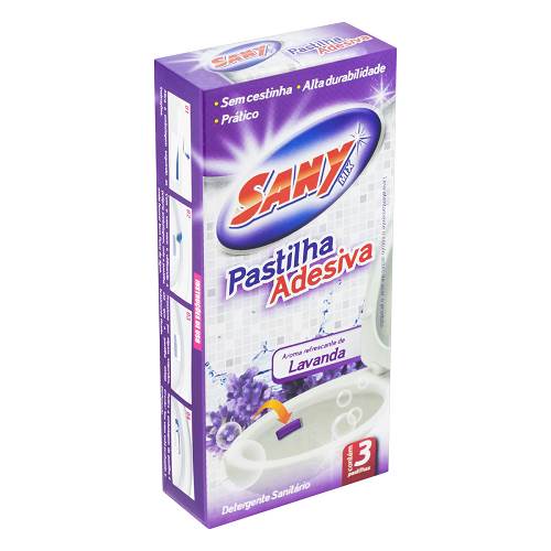 PASTILHA SANIT ADESIVA SANY LAVANDA 3UN