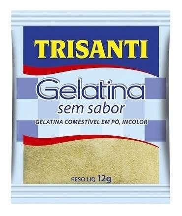 GELATINA TRISANTI INCOLOR SSABOR 12G