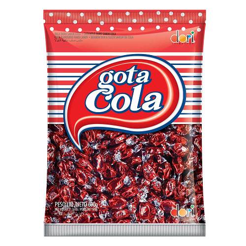 BOMB BALA DURA DORI GOTA COLA 600G