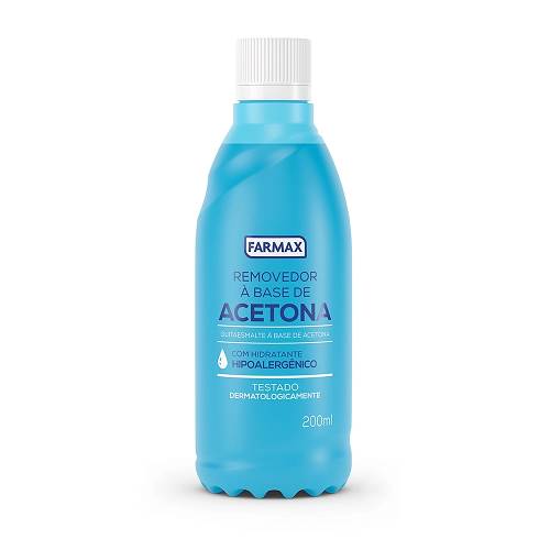 ACETONA FARMAX 200ML REMOVEDOR