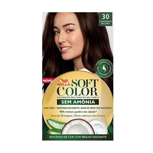 TINT SOFT COLOR 30 CAST ESCURO UN