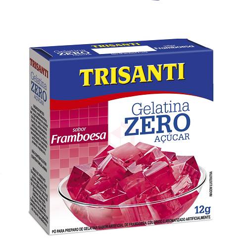 GELATINA TRISANTI 12G ZERO FRAMBOES