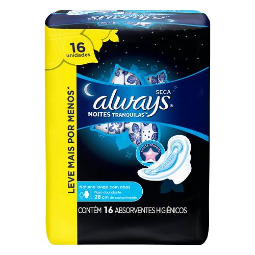 ABS ALWAYS NOITE CABAS SECA L16P14UN